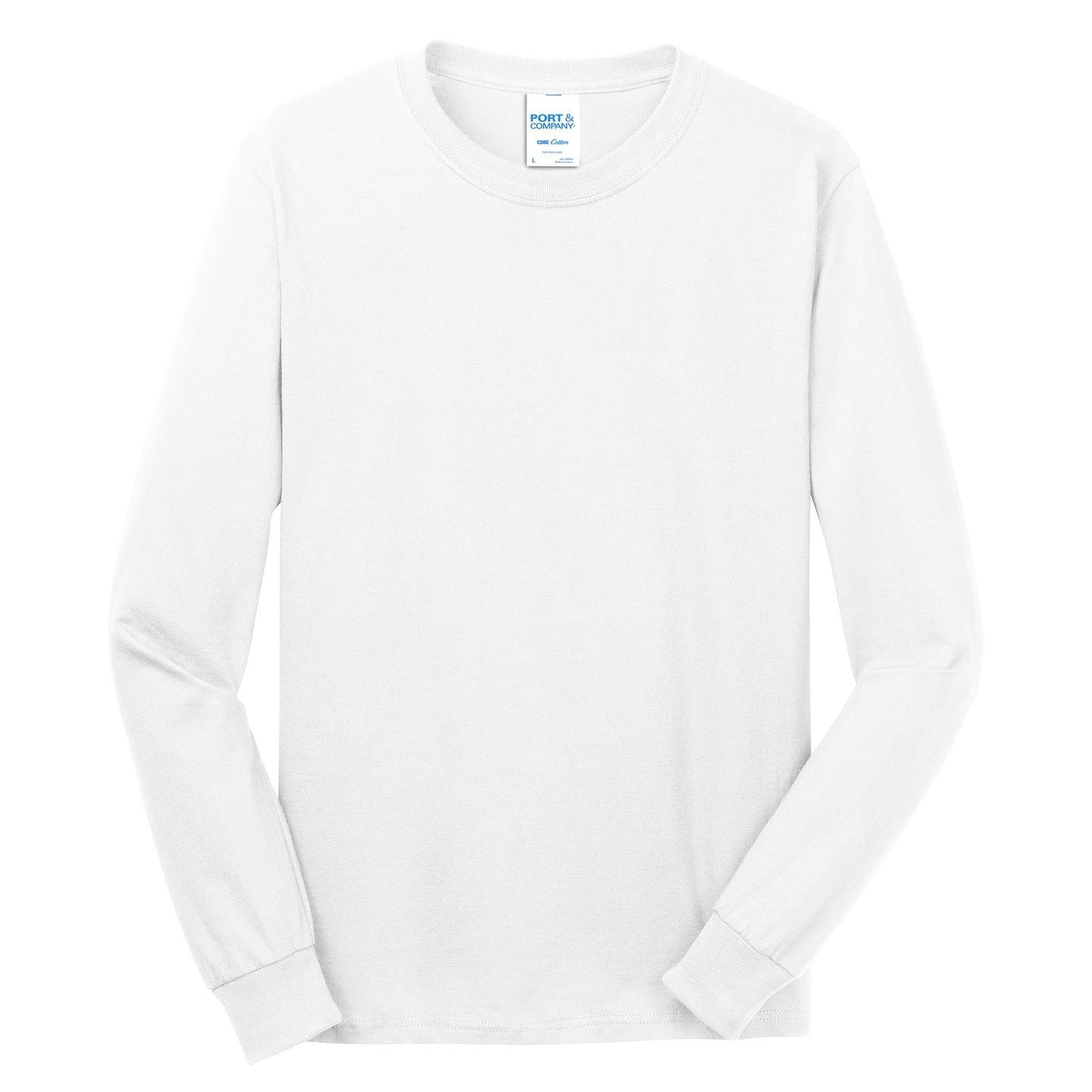 Port & Company® - Long Sleeve Core Cotton Tee