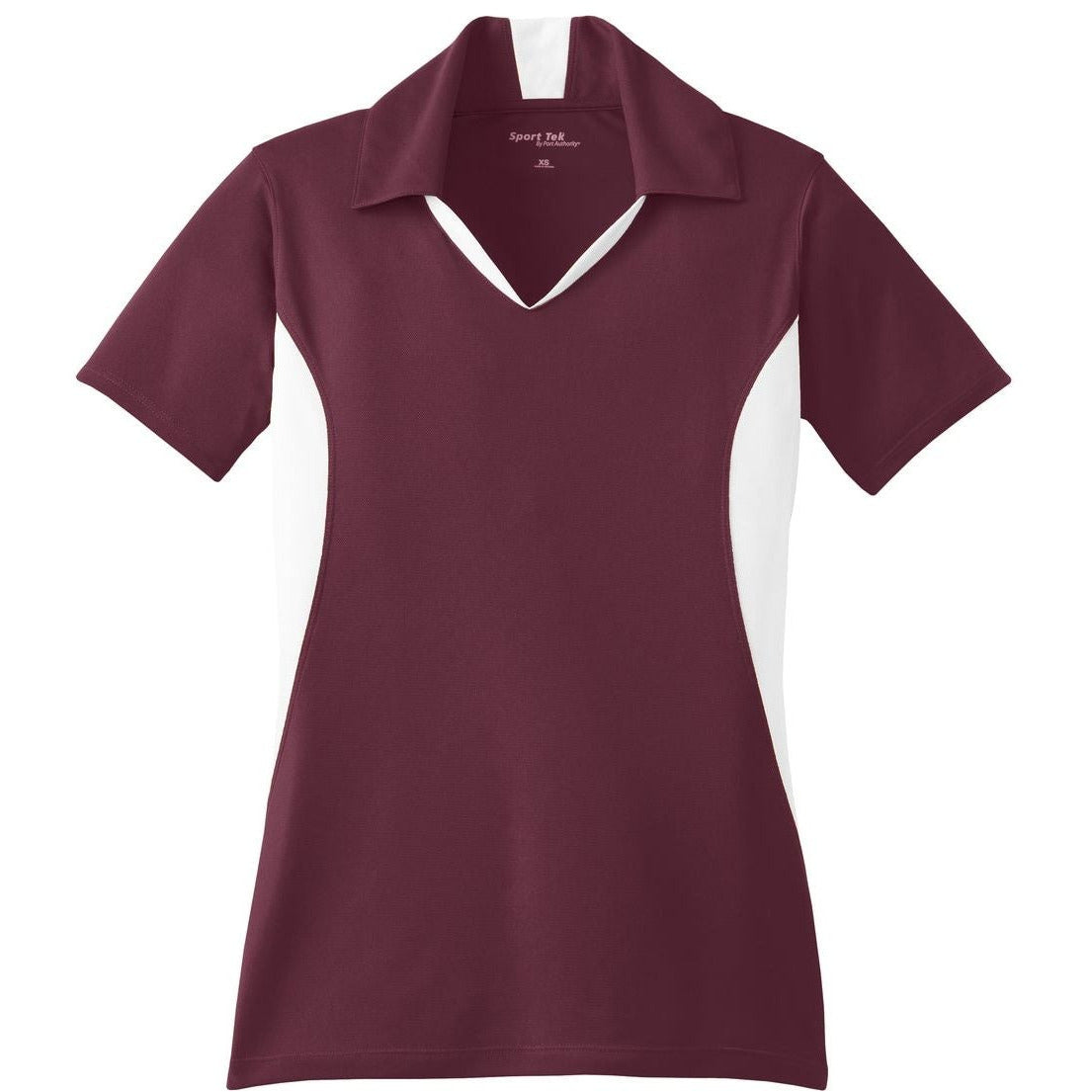 Maroon/ White