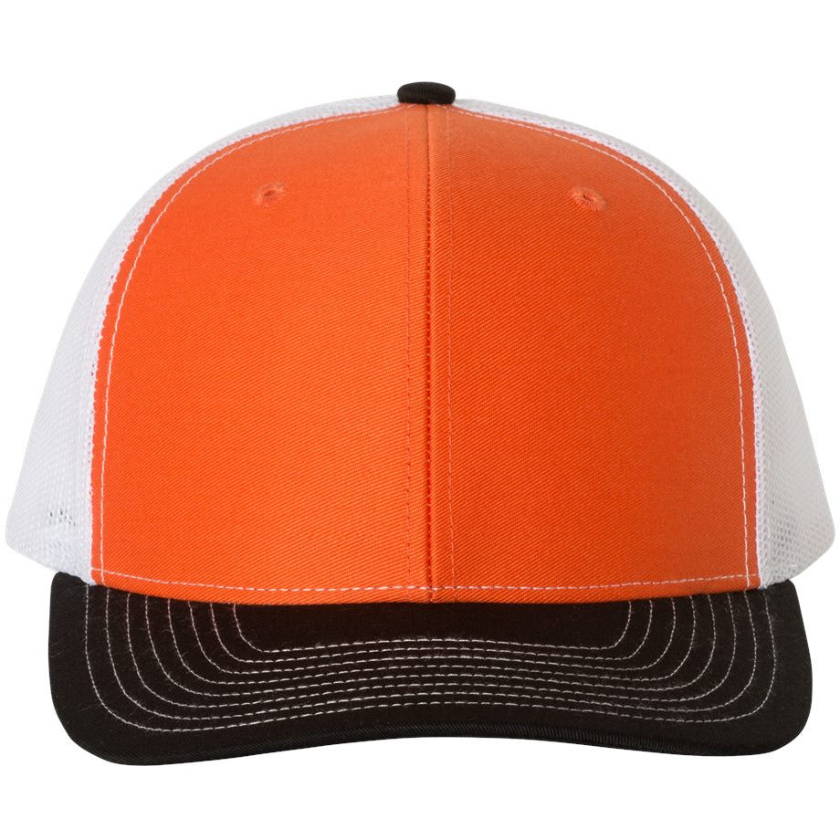 Orange/ White/ Black