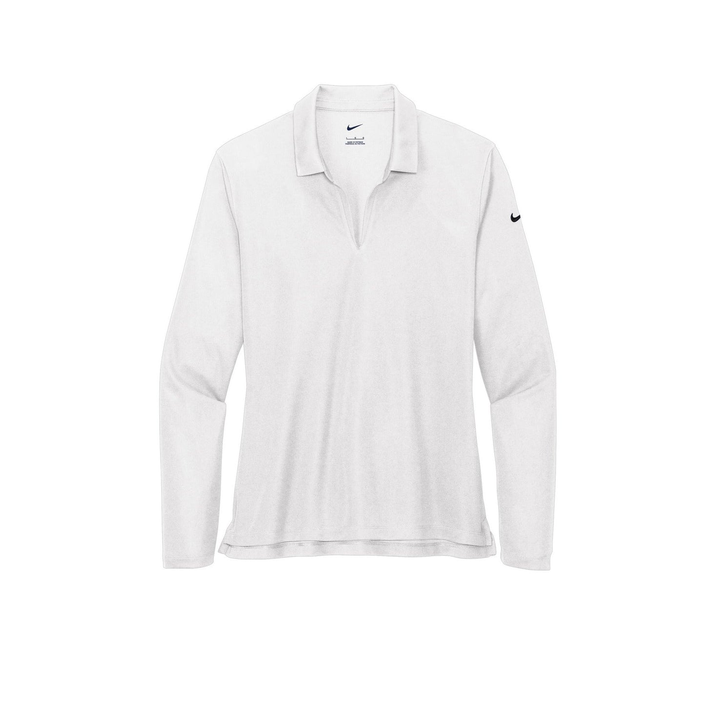 Nike Ladies Dri-FIT Micro Pique 2.0 Long Sleeve Polo