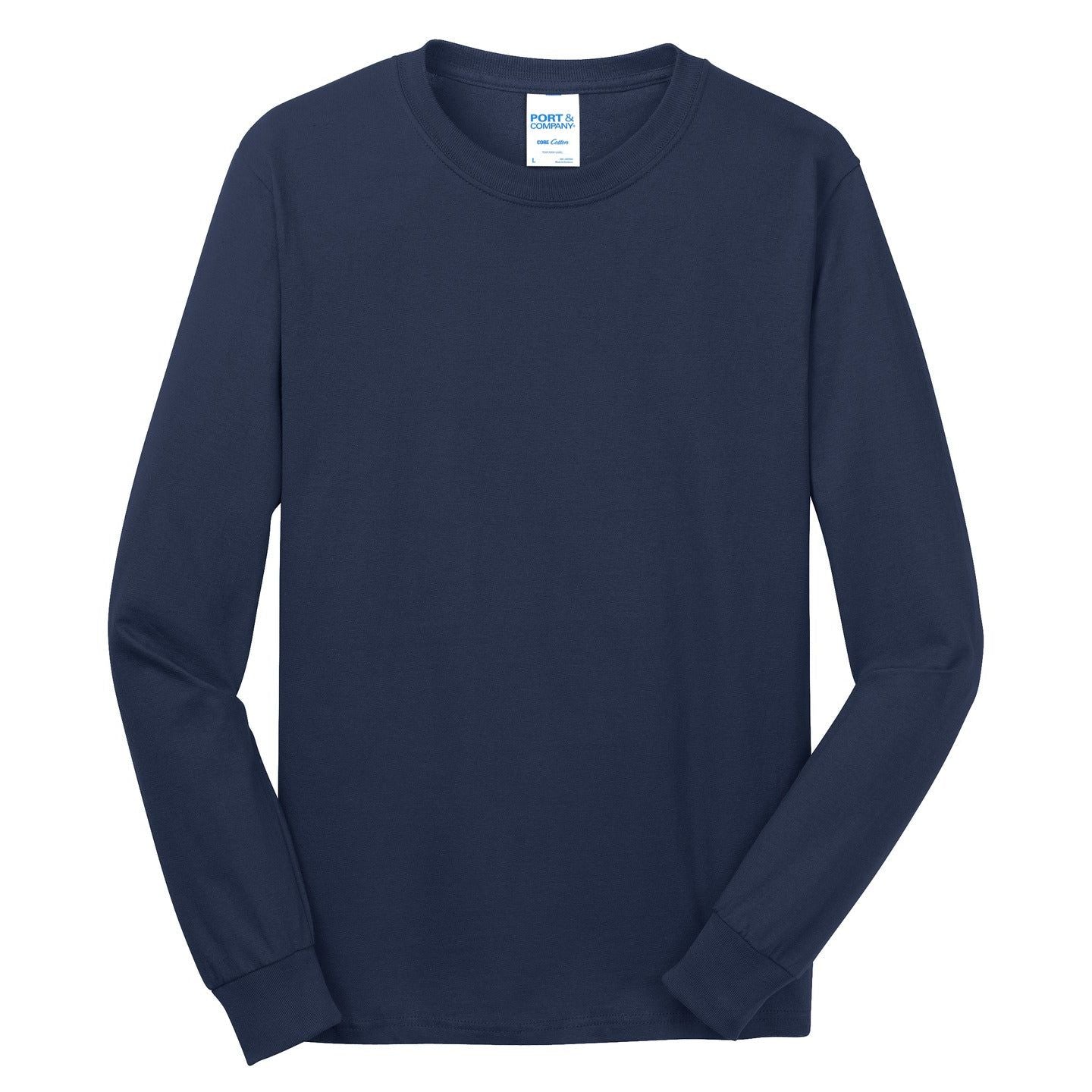 Port & Company® - Long Sleeve Core Cotton Tee