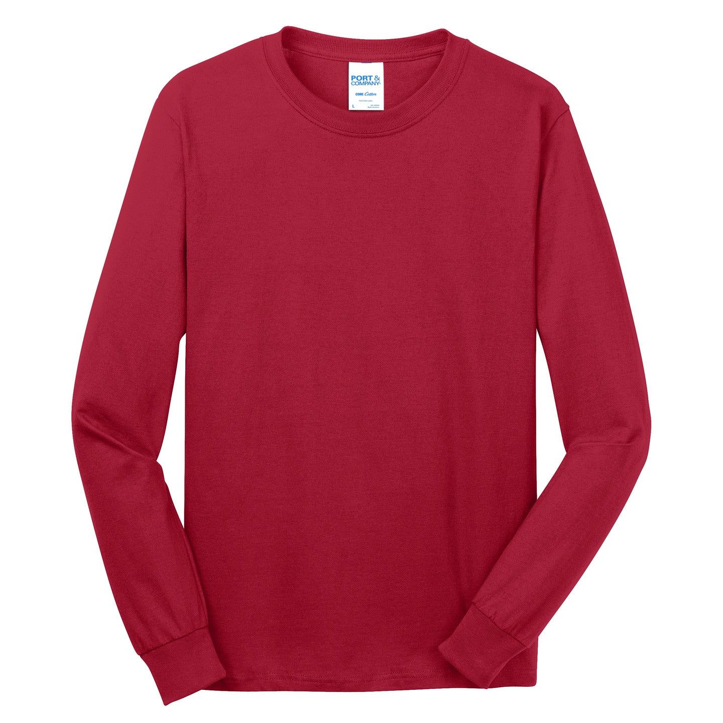 Port & Company® - Long Sleeve Core Cotton Tee