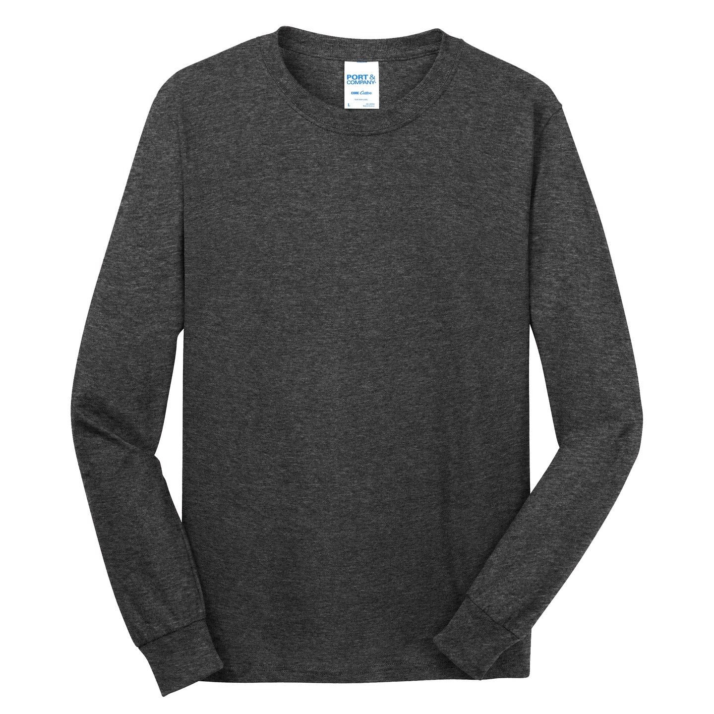 Port & Company® - Long Sleeve Core Cotton Tee